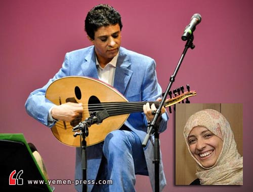 تتويج كرمان بجائزة نوبل في 10ديسمبر، والفنان اليمني أحمد فتحي يشارك في إحياء الحفل
