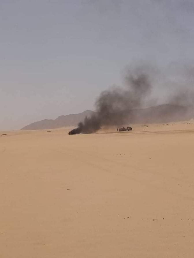 مواجهات عنيفة بين قوات الجيش والحوثيين بالقرب من معسكر اللبنات 