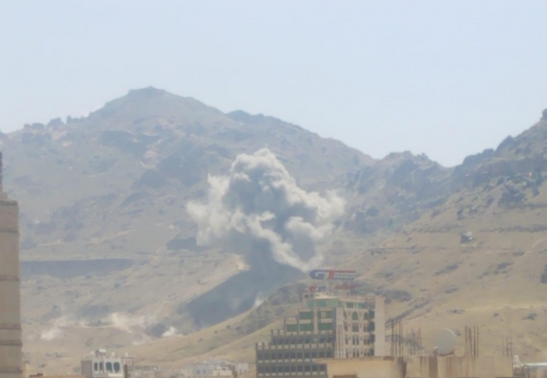 عاجل : التحالف يشن هجوما ثانيا على الحوثيين في صنعاء ومصادر تكشف عن المعسكر المستهدف 
