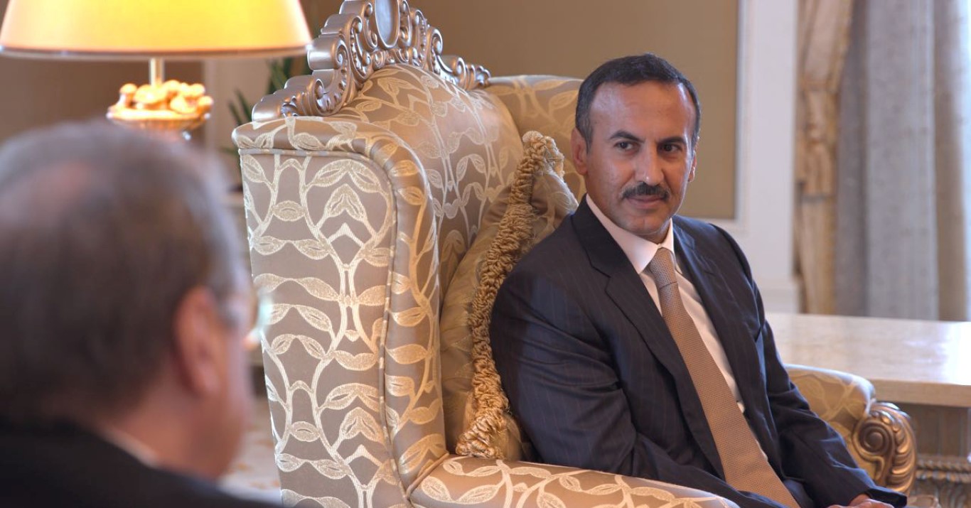 نجل صالح يعود للواجهة ويقتحم مفاوضات تشكيل الحكومة