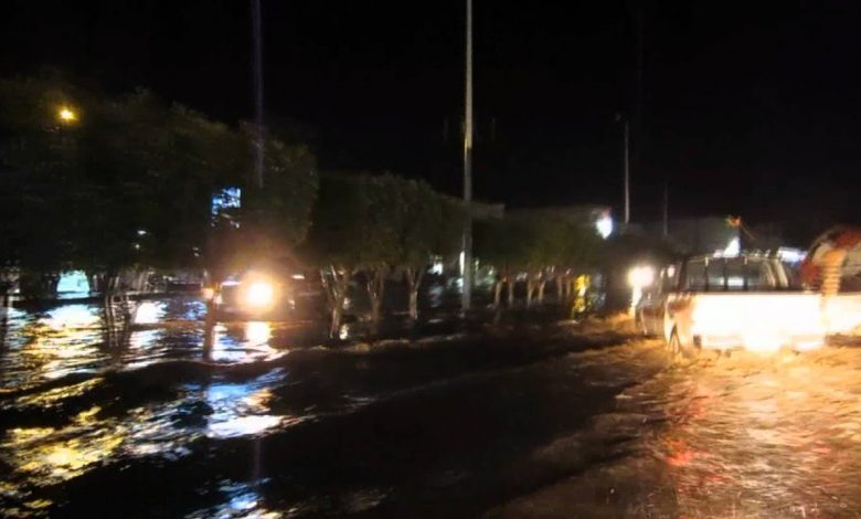 أمطار ليلية غزيرة على العاصمة صنعاء