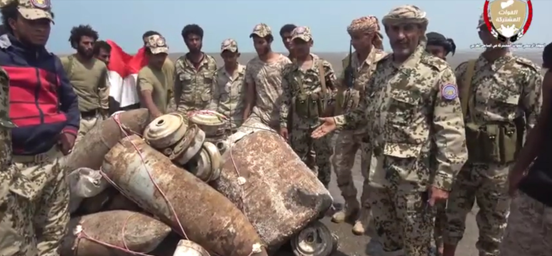 بالفيديو.. تفجير 9 أطنان من الألغام الحوثية في الحديدة