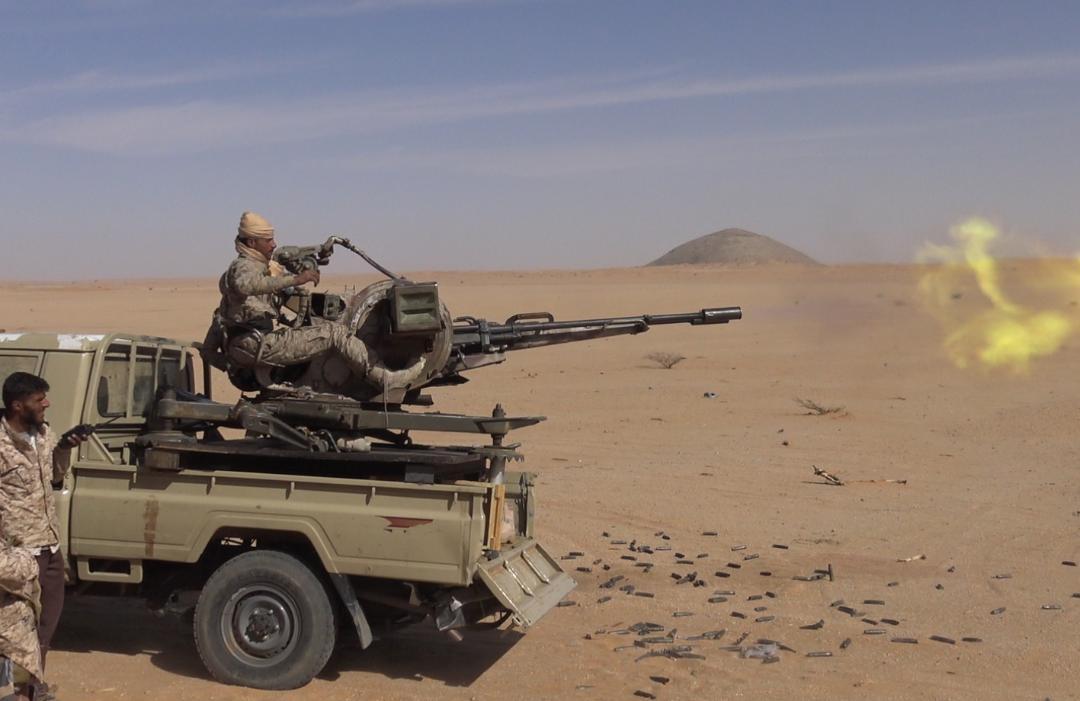 الحوثي يشن هجوما عنيفا على مواقع القوات الحكومية في الجوف