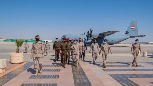 بالصور..وصول رئيس أركان الجيش العراقي إلى السعودية