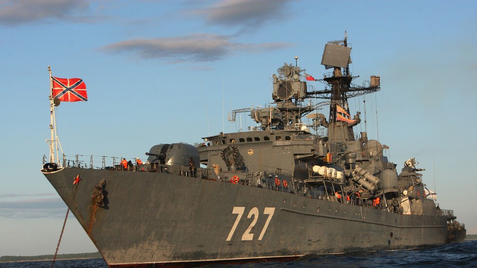 بالفيديو..سفن من الأسطول الروسي المرعب تصل إلى هذا المكان استعدادا للعرض الأكبر !
