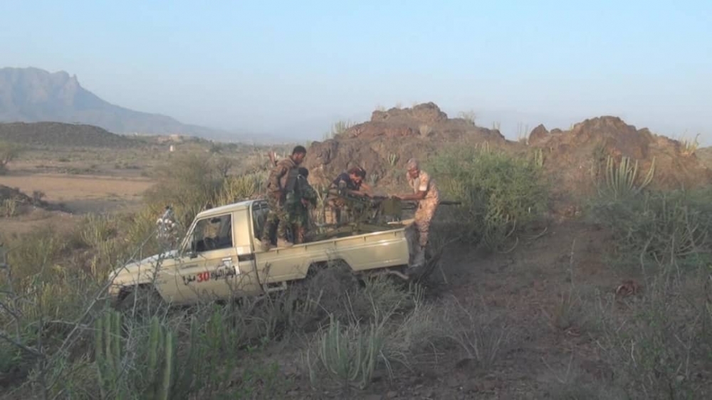معارك عنيفة بين قوات الجيش ومسلحي جماعة الحوثي في الضالع
