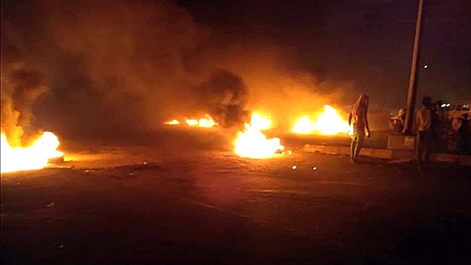 التظاهرات في عدن