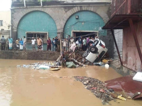 ارتفاع ضحايا سيول الأمطار الغزيرة في عدن