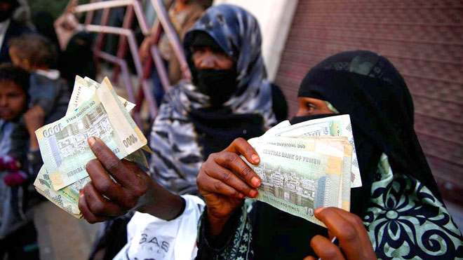 الحوثيون يطالبون الغذاء العالمي بتنفيذ اتفاق صرف المساعدات النقدية 