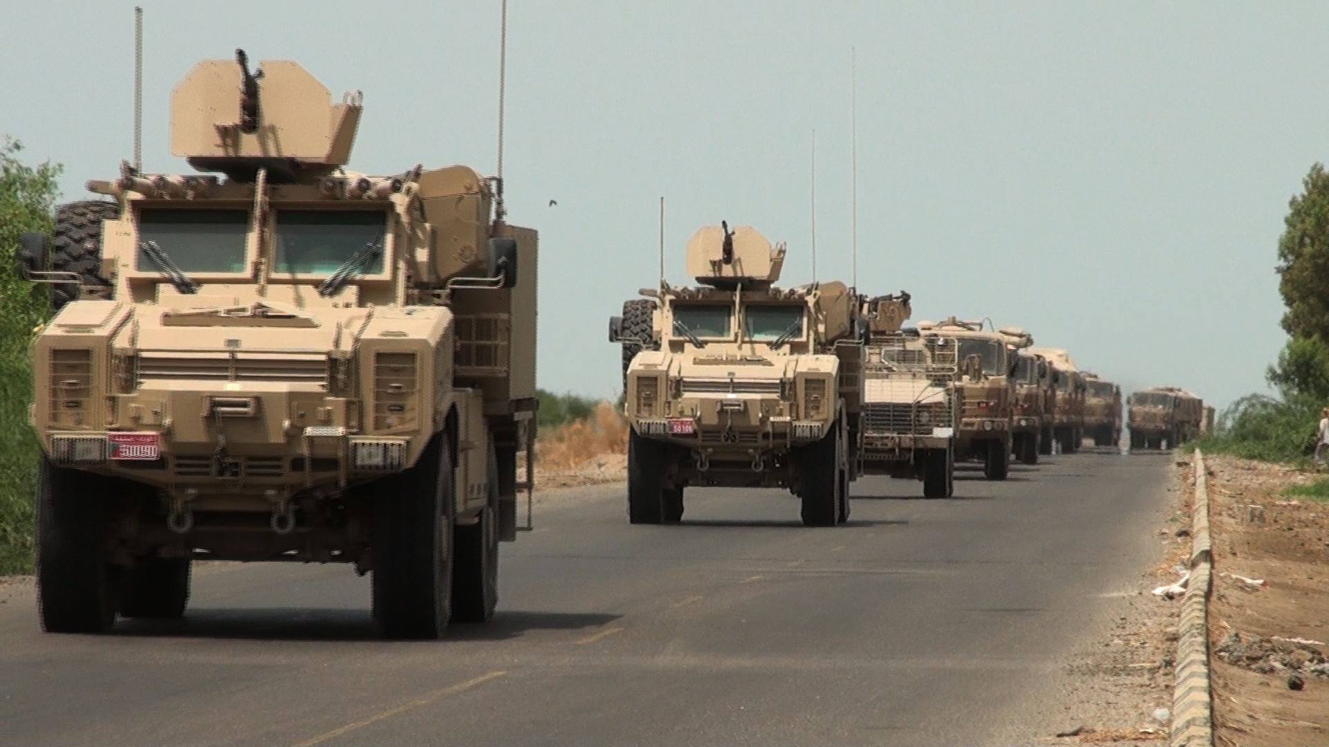 قوات سعودية كبيرة تغادر عدن بشكل مفاجئ وتصل هذه المحافظة