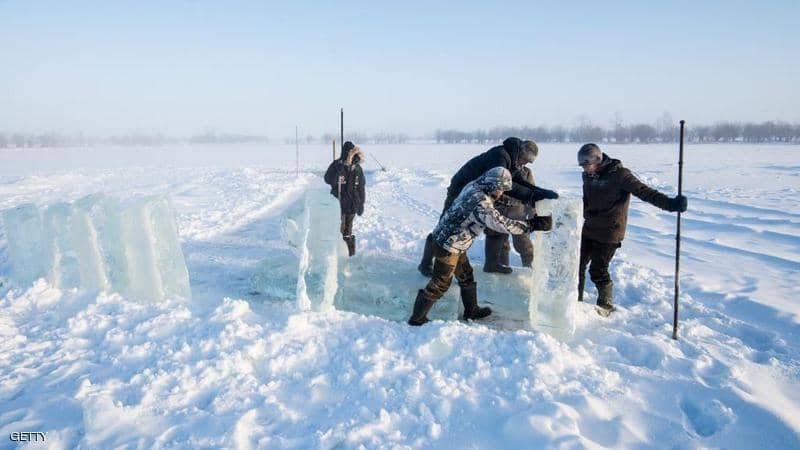 درجة الحرارة 38 في سيبيريا.. القطب الشمالي 