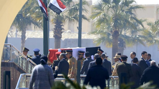 جنازة حسني مبارك