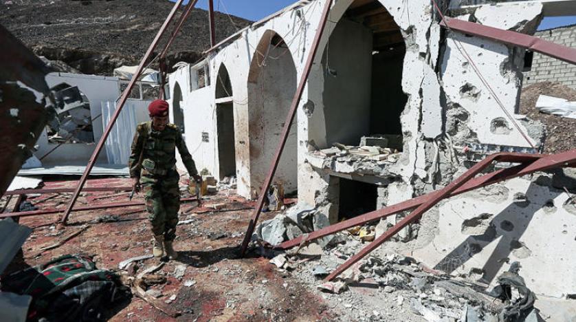 ارتفاع حصيلة ضحايا الهجوم الحوثي الصاروخي على مسجد في مأرب 