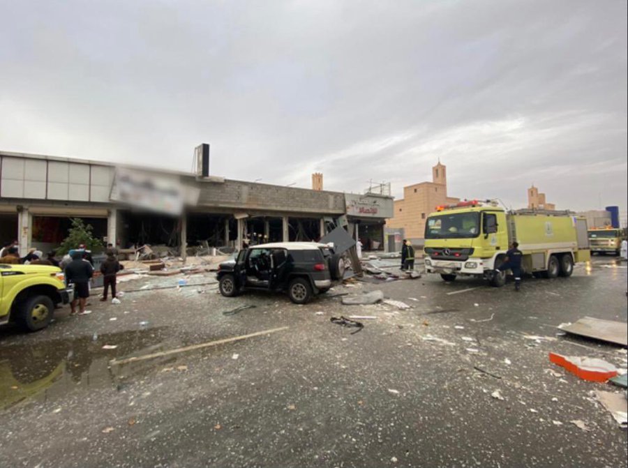 انفجار عنيف وسط العاصمة السعودية الرياض وسقوط قتلى وجرحى (شاهد)
