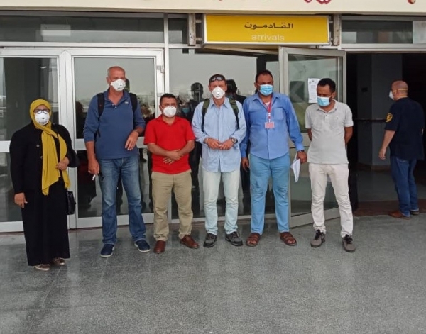 وصول فريق طبي إلى عدن لإنشاء وحدة طبية متكاملة لمواجهة فيروس كورونا
