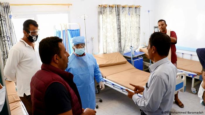 إمتلاء كافة المستشفيات المخصصة لاستقبال حالات كورونا في اليمن