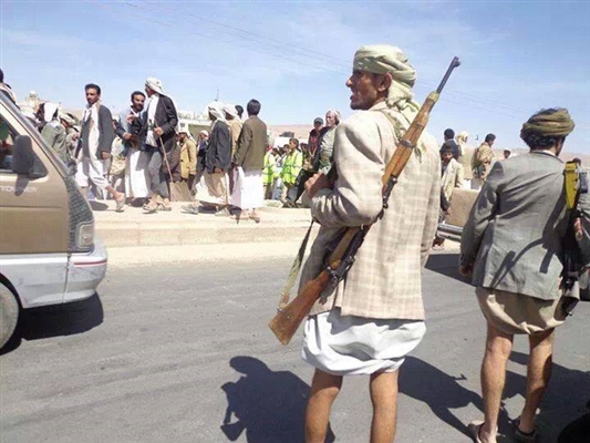 مليشيا الحوثي تواصل اعتقال عدداً من المشائخ الموالين للرئيس المخلوع في محافظة عمران