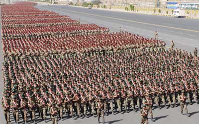 تدشين المرحلة الثانية من العام التدريبي القتالي والعملياتي والإعداد المعنوي 2013 للقوات المسلحة اليمنية