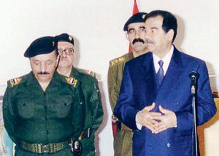صدام حسين ونائبه طه ياسين