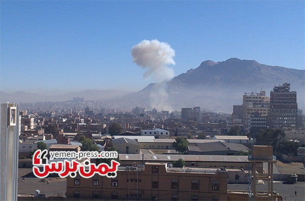 صورة أرشيفية لإنفجار وقع في مجمع وزارة الدفاع قبل أشهر