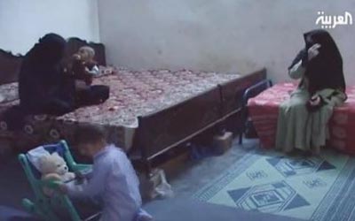 اول فيديو لعائلة بن لادن المحتجزة تحت الارض في باكستان