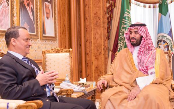 الأمير محمد بن سلمان يبحث تطورات الأوضاع مع مبعوث الأمم المتحدة لليمن