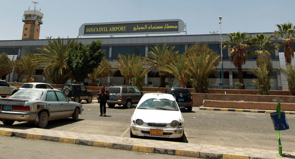 بيان حوثي جديد حول مطار صنعاء الدولي