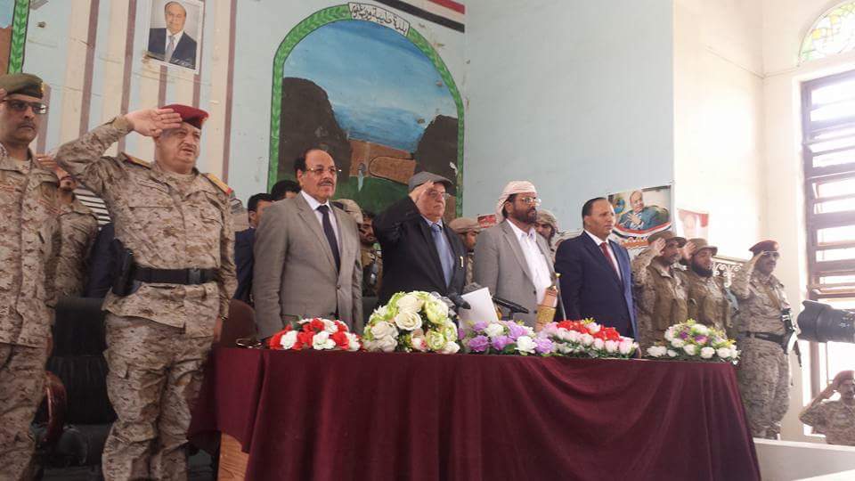 أول تصريح ناري للرئيس هادي فور وصوله إلى محافظة مأرب