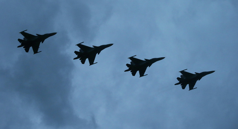 وزارة الدفاع الروسية تنشر فيديو جديد لغارات الطائرات الروسية على سوريا