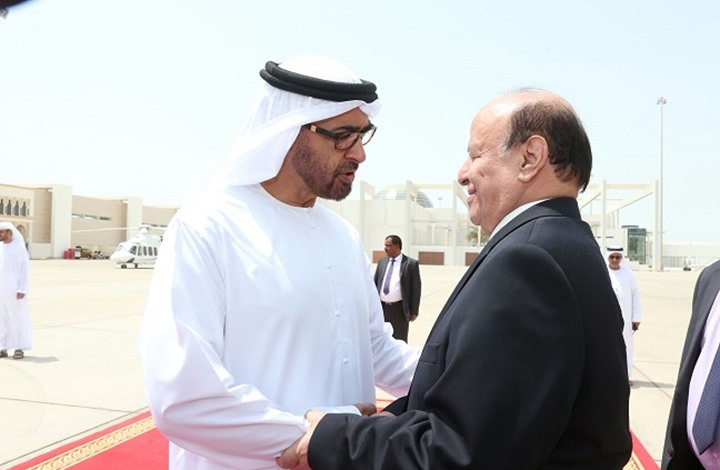 الإمارات تصعد حربها ضد الرئيس هادي وتطالب بتجريده من ألوية الحما