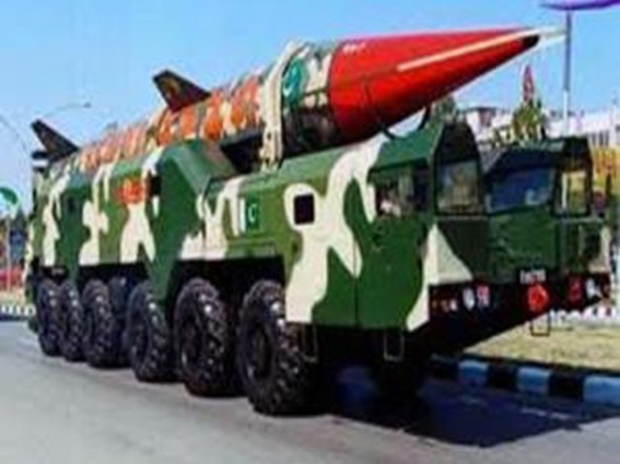 باكستان تجري اختبارا لصاروخ نووي