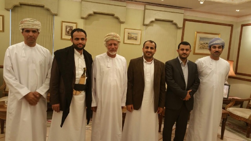 وفد الحوثيين يلتقي معالي السيد يوسف بن علوي الوزيرالمسؤول عن الش