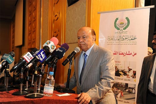 الرئيس هادي : مؤتمر الحوار الوطني الشامل سيحسم  كل القضايا