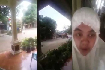 خادمة تصور منزلها الذي بنته من رواتبها وترسل المقطع لكفيلها السعودي (شاهد بالفيديو) حجم المنزل