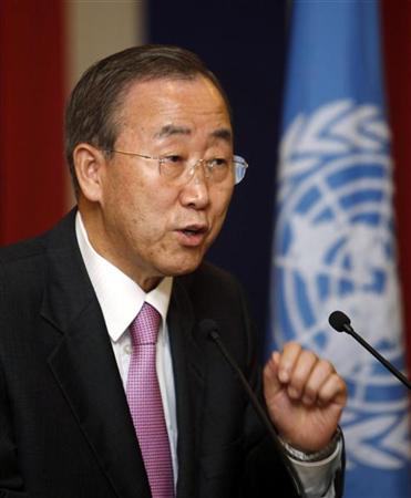 الأمين العام للأمم المتحدة يناشد صالح الالتزام ببنود اتفاق نقل السلطة