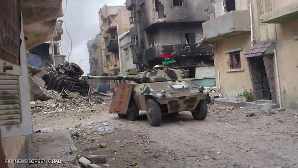 الجيش الليبي يحكم حصار منطقة الليثي ويضيق الخناق على أنصار الشري