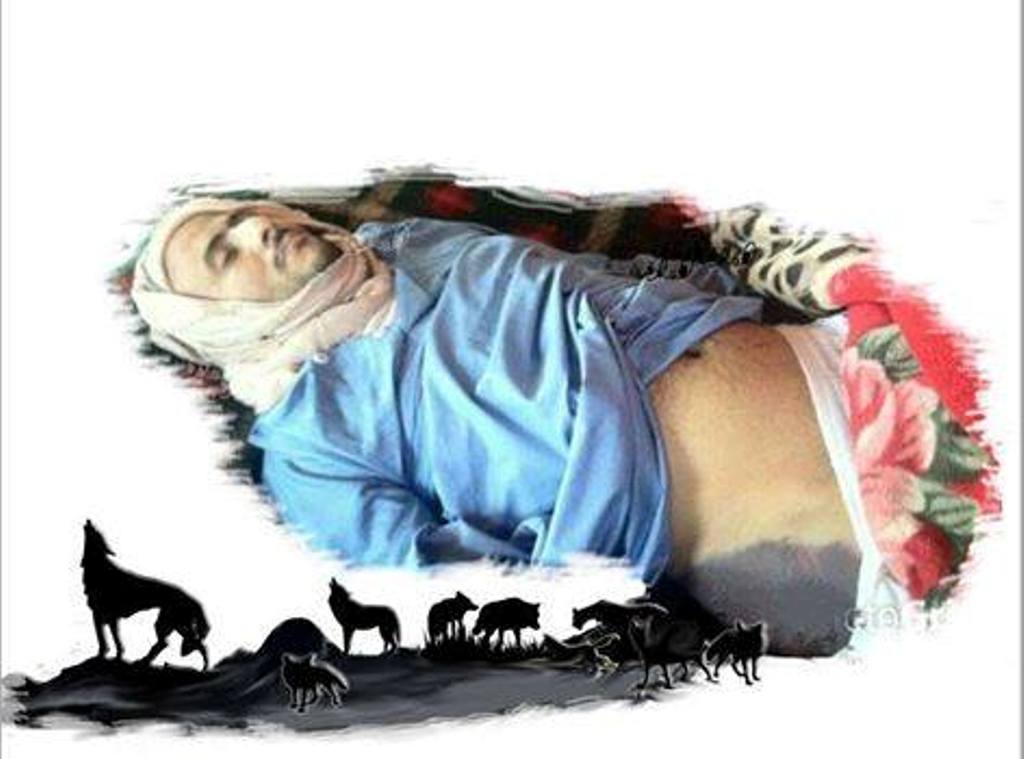 كاريكاتير: الشهيد صالح البشري وذئاب المليشيات الحوثية