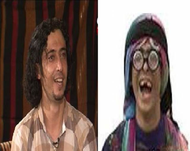 الفنان اليمني الكوميدي نبيل الأنسي، المعروف \
