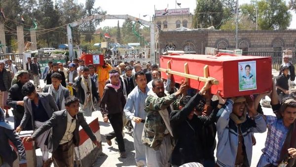 ذمار تتحول إلى مستودع ضخم لقتلى الحوثيين من أبناء المحافظة الذين سقطوا بجبهات القتال (صور)