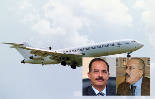 الرئيس المخلوع يستعد لأنشاء شركة طيران (سبأ) تفوق إمكانياتها طيران اليمنية