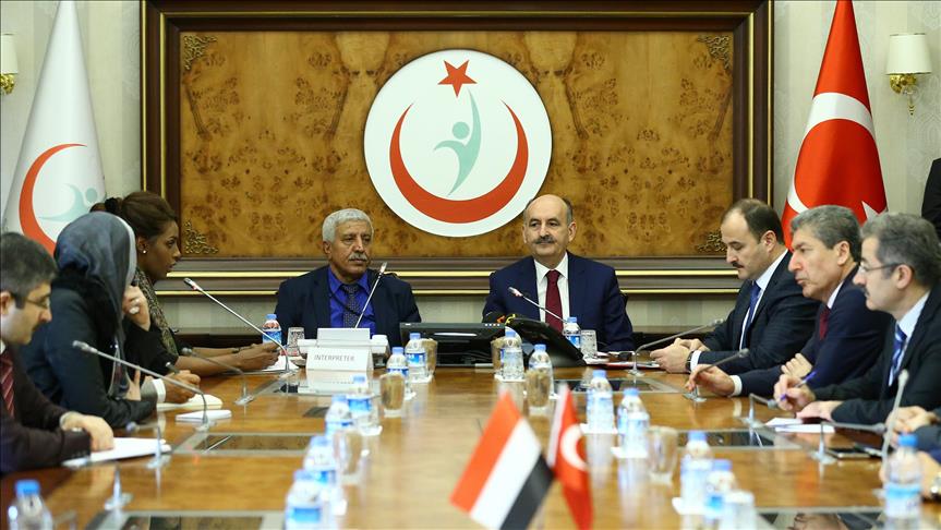 تركيا تعلن اعتزامها إنشاء مستشفيين ميدانيين في اليمن