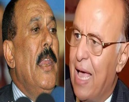 صالح يوافق على ترؤس هادي لإجتماع واحد للجنة العامة لحزب المؤتمر الشعبي