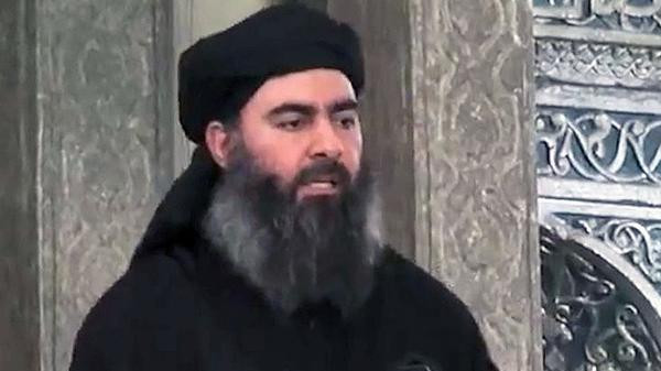 زعيم تنظيم الدولة الاسلامية أبوبكر البغدادي