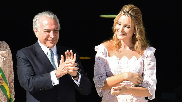 فضيحة من العيار الثقيل للحسناء زوجة الرئيس البرازيلي ذو الأصول العربية ميشيل تامر