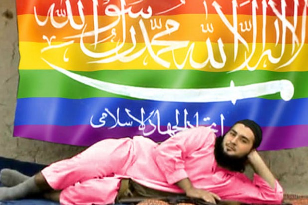 «أنونيموس» يهاجمون حسابات «داعش» ويطلونها بألوان علم المثليين
