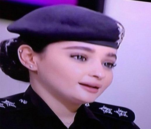 صورة وحدث: ضابطة كويتية في «رعد الشمال» تشعل مواقع التواصل الإجتماعي