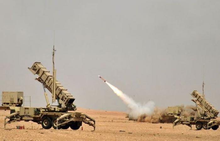 التحالف يعترض صاروخ بالستي أطلقه الحوثيون في سماء محافظة الرين جنوب غرب الرياض