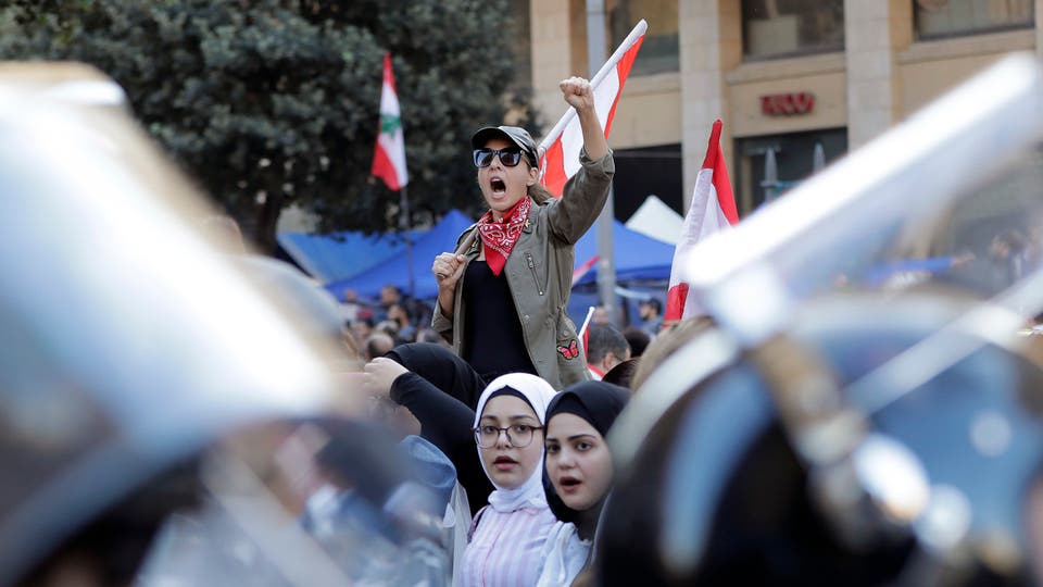 احتجاجات لبنان 19/11/2019