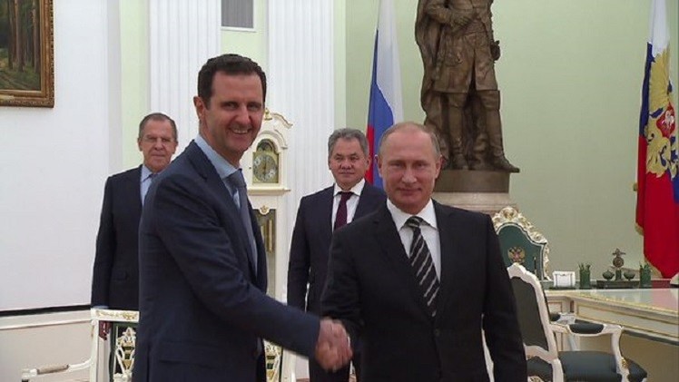 لأول مرة منذ سنوات .. بشار الأسد خارج سوريا ويلتقي بوتين