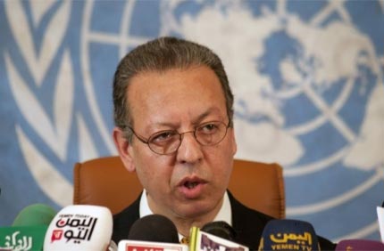 مبعوث الأمين العام للأمم المتحدة إلى اليمن، جمال بن عمر- ارشيف